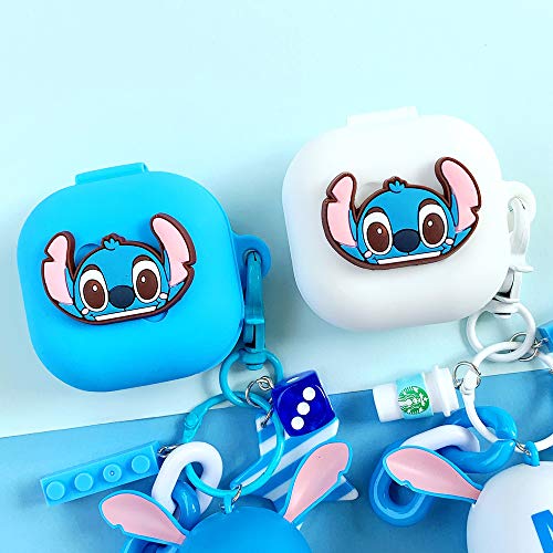 Compatible with Galaxy Buds Pro Case(2021)/Galaxy Buds Live(2020) Case Cover Accessory with Doll, Case Cover for Samsung Galaxy Buds Pro