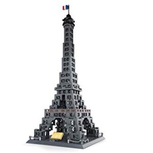 Architecture Eiffel Tower Building Blocks Set, Educational Learning Building Blocks Toy for Kids Age 6+, or Adult(1002PCS)