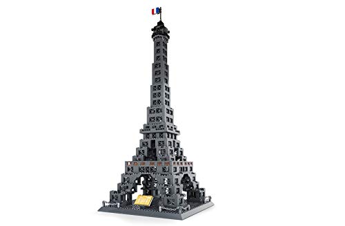 Architecture Eiffel Tower Building Blocks Set, Educational Learning Building Blocks Toy for Kids Age 6+, or Adult(1002PCS)