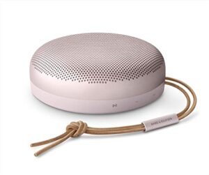 bang & olufsen beosound a1 (2nd generation) wireless portable waterproof bluetooth speaker with microphone, pink