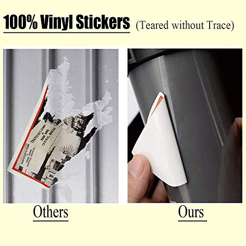 Cool Gothic Water Bottle Stickers 100 PCS Black White Vinyl Stickers for Laptop, Skateboard, Phone Case, Luggage and More