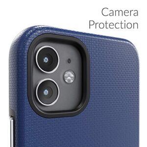 Crave iPhone 12 Mini Case, Dual Guard Protection Series Case for iPhone 12 Mini (5.4 inch) - Navy