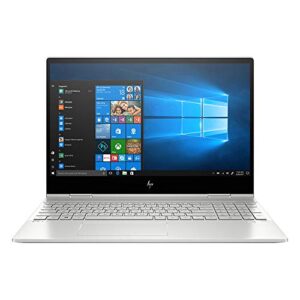 HP 2022 Envy x360 2-in-1 15.6" FHD Touchscreen Laptop Computer, Intel Core i5-10210, 16GB RAM, 1TB PCIe SSD, Intel UHD Graphics, Bang & Olufsen, HD Webcam, Windows 10, Silver, 32GB Snow Bell USB Card