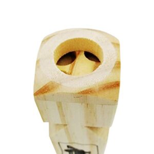 Solid Wood Train Whistle 4 Tone, Role Play Lover Wooden Whistle Thomas for Educational Party favorsToy Gift Prop Contest or Carnival Prize