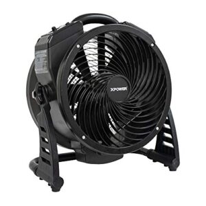 xpower m-27 air neutralizing fan, axial air mover w/ozone generator, o3 machine, commercial, high capacity, large areas, sanitization, odor removal