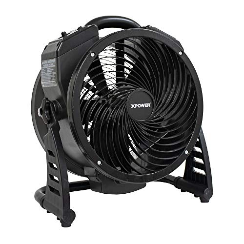 XPOWER M-27 Air Neutralizing Fan, Axial Air Mover w/Ozone Generator, O3 Machine, Commercial, High Capacity, Large Areas, Sanitization, Odor Removal