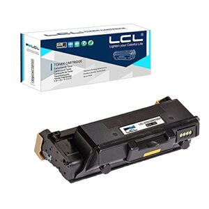 lcl compatible toner cartridge replacement for xerox 3335 3345 3330 106r03623 106r03624 super high-yield 3345vdni phaser 3330dni 3335dni 3345dni (black 2-pack)