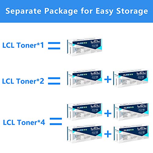 LCL Compatible Toner Cartridge Replacement for Xerox 3335 3345 3330 106R03623 106R03624 Super High-Yield 3345VDNi Phaser 3330DNi 3335DNi 3345DNi (Black 2-Pack)