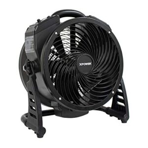 xpower m-25 air neutralizing fan, axial air mover w/ozone generator, o3 machine, commercial, high capacity, large areas, sanitization, odor removal