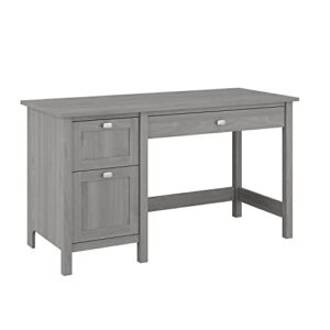 bush furniture broadview computer desk with drawers, 54w, modern gray