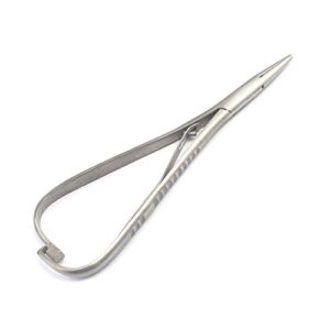 aaprotools mathieu pliers 5.5" (14cm) needle holder driver, ligature separator placer, orhtodontic pliers, lace back tightener (pack of 1)