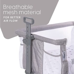 Milliard Bedside Bassinet Mesh Breathable Side Sleeper/Portable Infant Crib