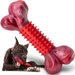 apasiri tough dog toys for aggressive chewers large breed, dog chew toys, durable dog toys, dog bones made with nylon and rubber, big indestructible dog toy, medium puppy chew toys teething chew toys