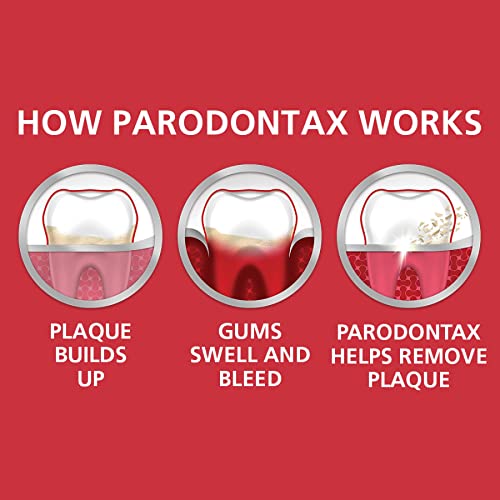 Parodontax Complete Protection Whitening Toothpaste To Help Prevent Bleeding Gums, Anticavity, Gum Toothpaste For Gum Health And Whitening - 3.4 oz x 3