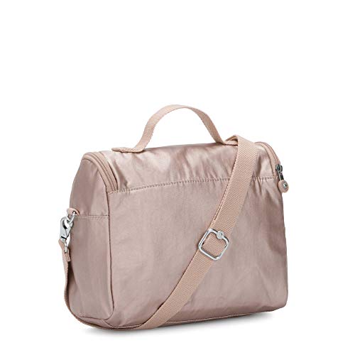 Kipling Kichirou Metallic Lunch Bag Quartz Metallic