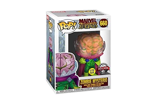 Funko POP! Marvel: Marvel Zombies - Mysterio (Glow) - Walmart Exclusive