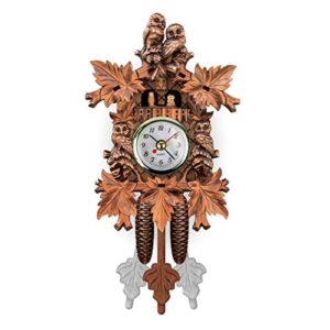 rtugovt handcrafted wood cuckoo wall clock for home kids room decor home decoration
