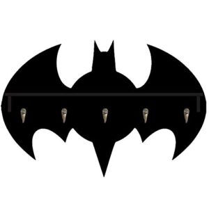 Bugbat Hook for Coat Towel Key Holder Great Birthday Gife DIY Mould Special Personalized Batman Design