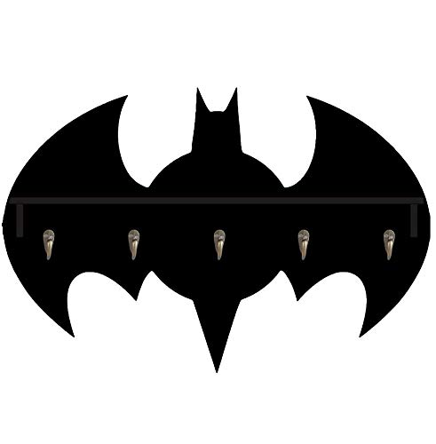 Bugbat Hook for Coat Towel Key Holder Great Birthday Gife DIY Mould Special Personalized Batman Design