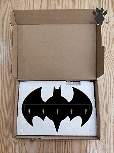 Bugbat Hook for Coat Towel Key Holder Great Birthday Gife DIY Mould Special Personalized Batman Design