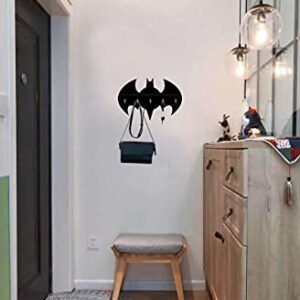 Bugbat Hook for Coat Towel Key Holder Great Birthday Gife DIY Mould Special Personalized Batman Design