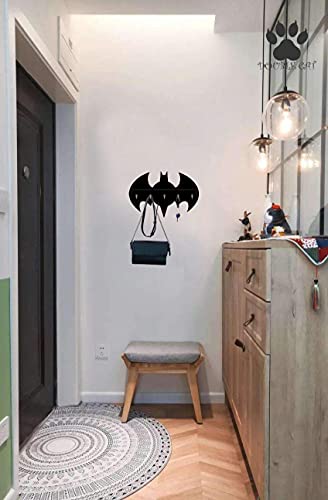 Bugbat Hook for Coat Towel Key Holder Great Birthday Gife DIY Mould Special Personalized Batman Design