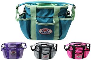 paris tack derby originals premium ringside large horse grooming supply tote bag for organization available in four colors