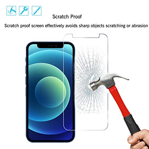 Ailun Glass Screen Protector for iPhone 12 mini 2020 [5.4 Inch] 3Pack Tempered Glass