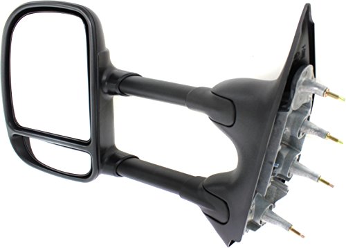 Garage-Pro Mirror Compatible with 2002 Ford E-150 Econoline, E-250 Econoline, E-350 Econoline Club Wagon and E-450 Econoline Super Duty Towing, Driver Side, Manual Glass