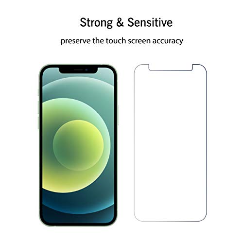 Ailun Glass Screen Protector for iPhone 12/12 Pro 2020 6.1 Inch 3 Pack Case Friendly Tempered Glass