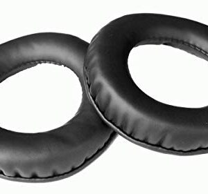 Replacement Ear Pads Compatible with Samson Technologies SR850 SR950 Over-The-Head Headphones (Leatherette)