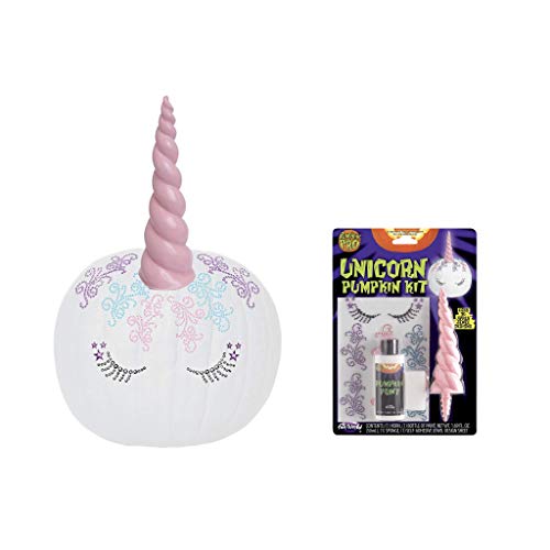 Halloween Varieties 3D Unicorn Pumpkin Decorating Kit