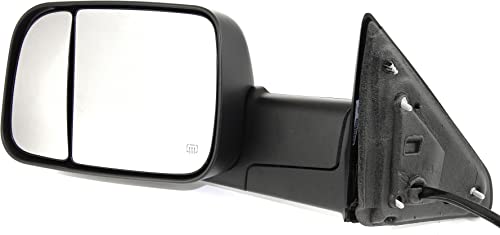 Garage-Pro Mirror Compatible with 2013-2018 Ram 1500, Fits 2013-2018 Ram 2500, Fits 2012-2018 Ram 3500 Towing Mirror, Driver Side, Heated, Power Glass, Blind Spot Glass, In-housing Signal Light