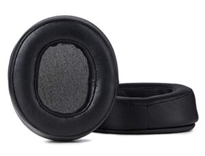 upgrade sheepskin replacement ear pads compatible with fostex th-600 th-610 th-900/900mk2 fostex t50/t40/t20rp, e-mu teak, massdrop th-x00 and tr-x00 and some zmf headphones (sheepskin leather)