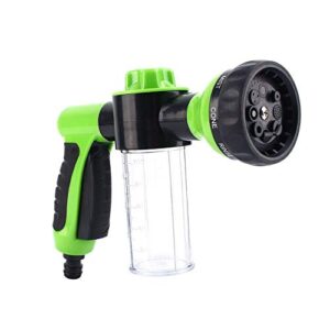 foam water sprayer,car foam hose sprayer dispenser 8 watering patterns wash cleaning tool