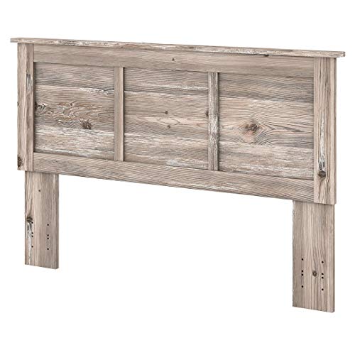 Bush Furniture River Brook Headboard, Queen, Barnwood