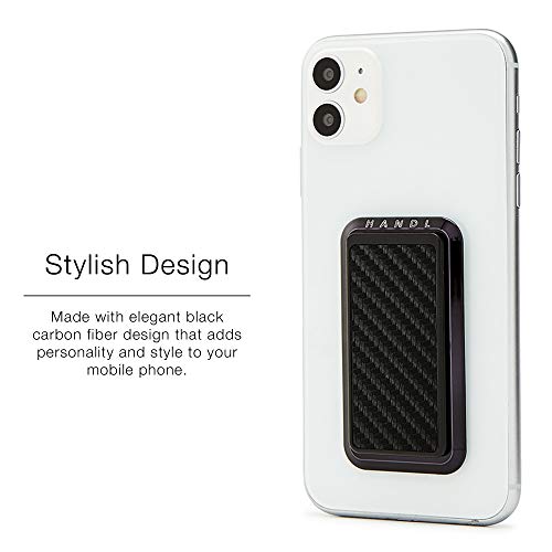 HANDL New York HANDLstick Carbon Fiber Grip and Stand for Smartphones