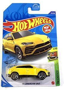 hot wheels 2020 hw exotics '17 urus, yellow 213/250