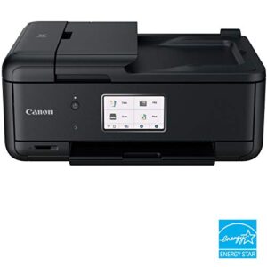 Canon TR8620 All-in-One Printer for Home Office | Copier |Scanner| Fax |Auto Document Feeder | Photo and Document Printing | Airprint (R) and Android Printing, Black