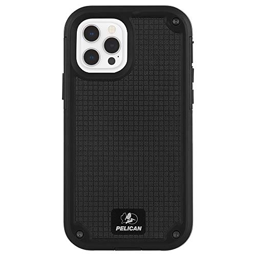 Pelican - SHIELD Series - G10 Case for iPhone 12 Pro Max (5G) - 21 ft Drop Protection - 6.7 Inch - Black