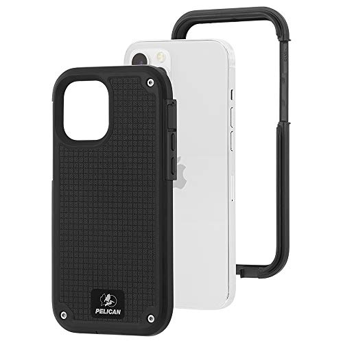 Pelican - SHIELD Series - G10 Case for iPhone 12 Pro Max (5G) - 21 ft Drop Protection - 6.7 Inch - Black