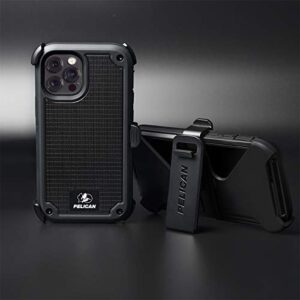 Pelican - SHIELD Series - G10 Case for iPhone 12 Pro Max (5G) - 21 ft Drop Protection - 6.7 Inch - Black