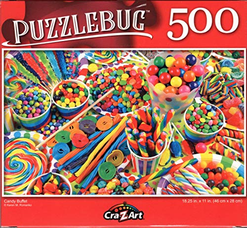 Candy Buffet - 500 Pieces Jigsaw Puzzle