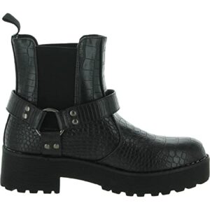 Dirty Laundry Make It Black Croco 7.5 B (M)