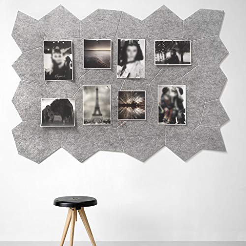 Felt Message Board, Irregular Photo Wall Background Wall, DIY self-Adhesive Message Board Wall Sticker, Color can be Customized