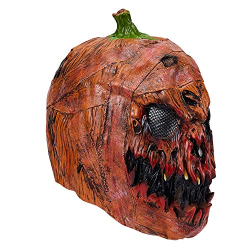 Halloween Decoration Pumpkin Head Latex Masks