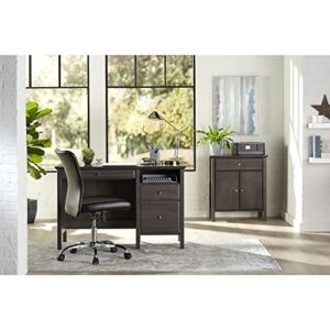 Realspace® Chase 47"W Writing Desk, Coastal Gray