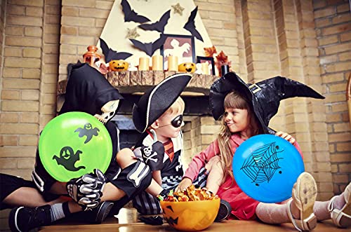 18pcs Halloween Punch Ball Balloons Party Favors for Kid Halloween Treats 18 inch Large Punching Balloons Goodie Bag Filler Party Game Supplies