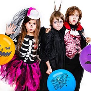 18pcs Halloween Punch Ball Balloons Party Favors for Kid Halloween Treats 18 inch Large Punching Balloons Goodie Bag Filler Party Game Supplies