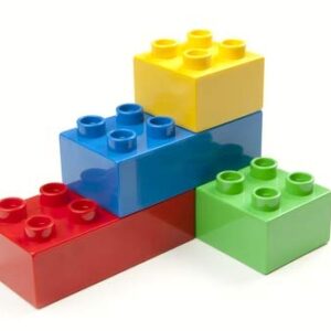 PREXTEX 25 Piece Classic Big Building Bricks Large Toy Blocks - Toddler STEM Toys Bricks Set | Beginner Pack or Bricks Refill Set for All Ages | Building Blocks for Toddlers 1-3 3-5